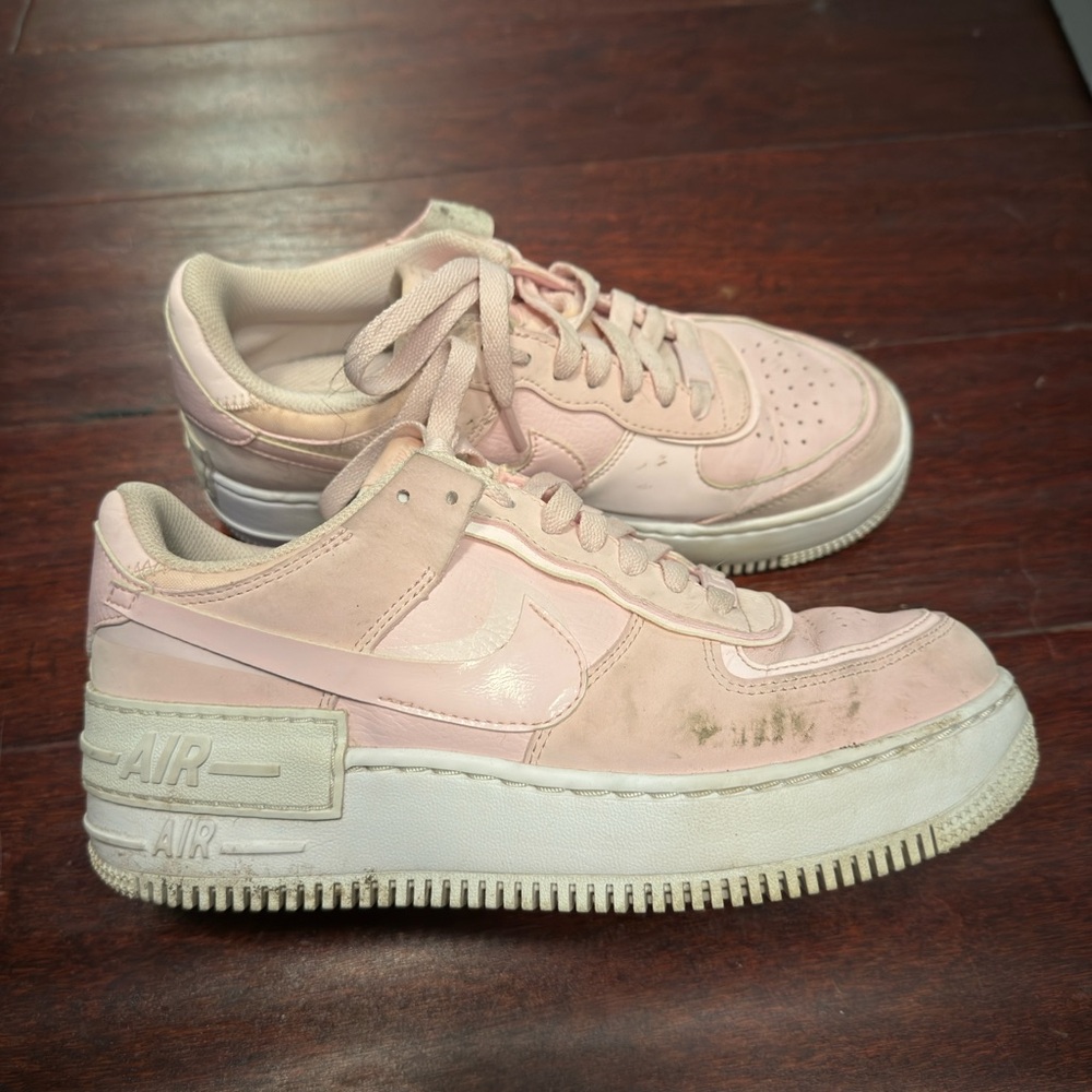 Pink Air Force 1 Sneakers